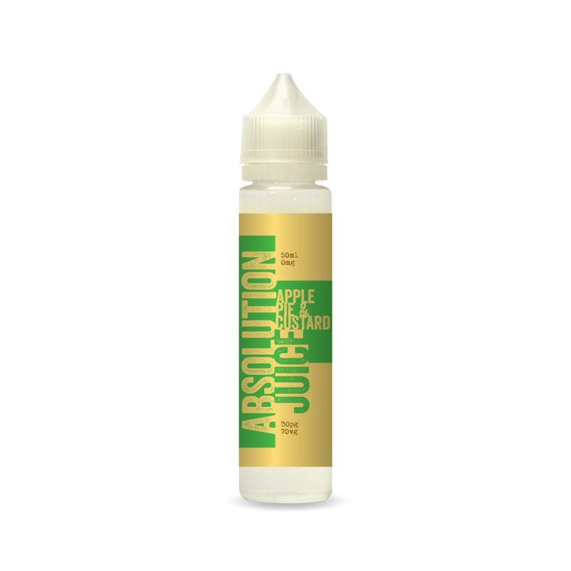 absolution juice 50ml shortfill apple pie custard 57065025864007