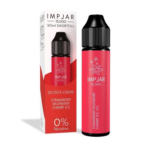 IMP Bar IMP Jar 50ml - Strawberry Raspberry Cherry Ice 50/50 Shortfill