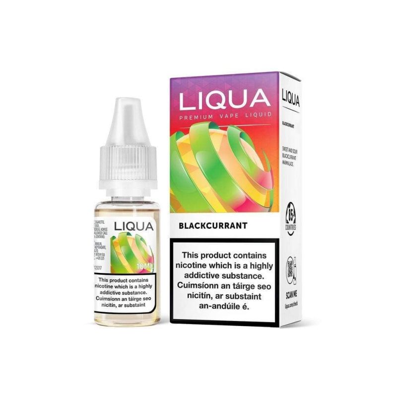 liqua elements 10ml liquid blackcurrant berry series 14440114880599