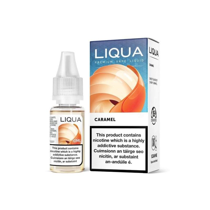 liqua elements 10ml liquid caramel dessert series 14440098955351