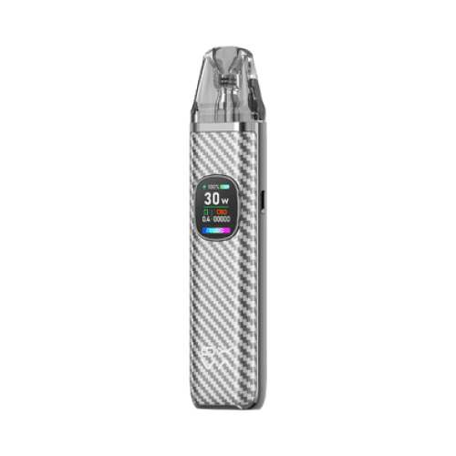 The Vape Life Silver Carbon Oxva Xlim Pro 2 Vape Kit