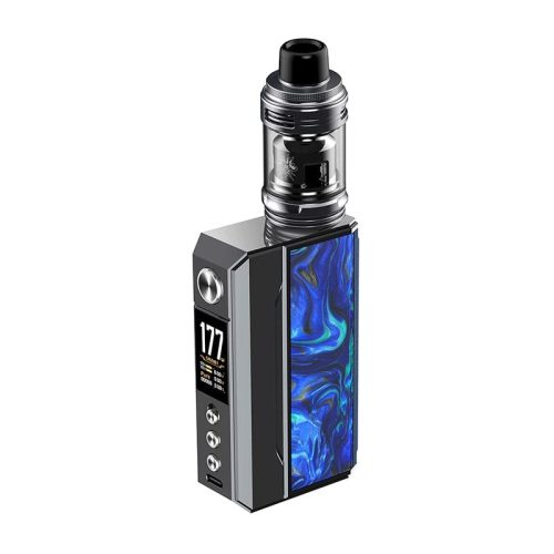 VOOPOO Gun Metal Ocean Blue Voopoo Drag 4 Box Mod Kit