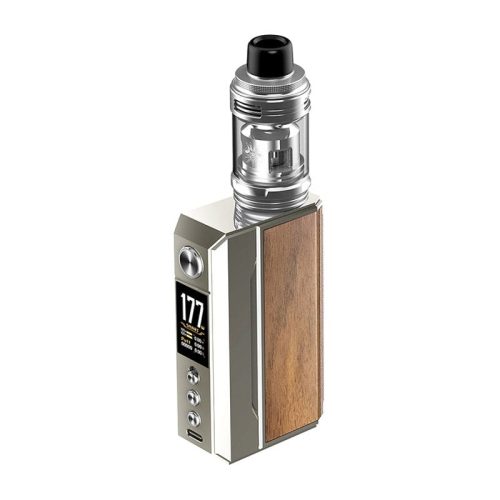 VOOPOO Pale Gold Walnut Voopoo Drag 4 Box Mod Kit