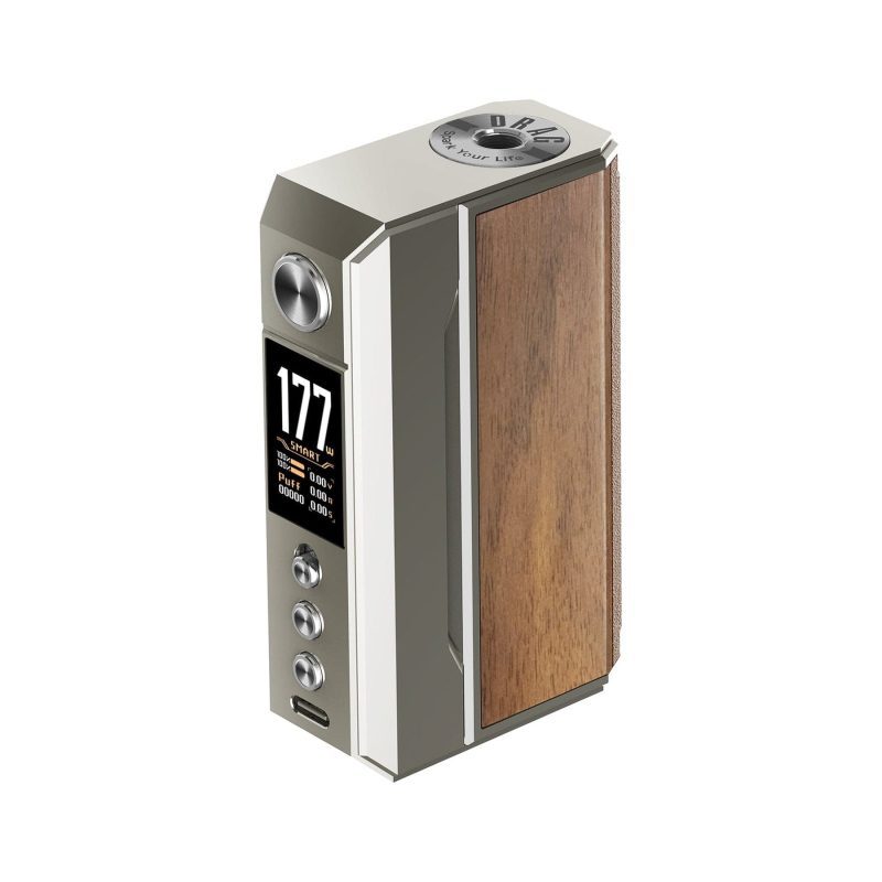 VOOPOO Pale Gold and Walnut VOOPOO DRAG 4 VAPE MOD